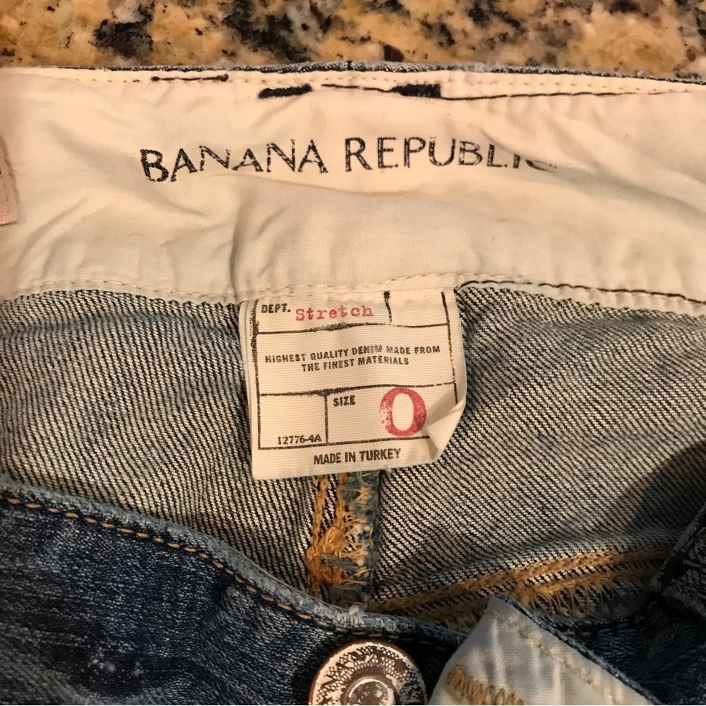 ▪️VINTAGE BANANA REPUBLIC Contoured Boot Cut Jeans - Picture 5 of 14